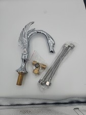 Swan Chrome Waterfall Vanity Bathroom Sink Faucet
