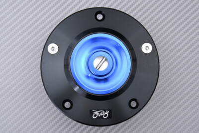 Tank lid 1/4 rotation color blue + key SUZUKI VSTROM 800 2023-2024