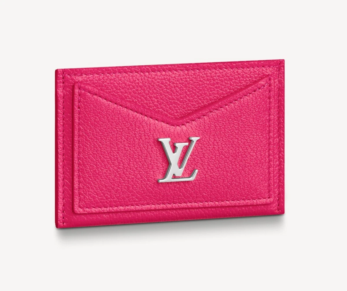 NEW LOUIS VUITTON LV M68555 LOCKME CARD HOLDER Calf Leather Hot