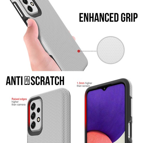 Für Samsung Galaxy A23 5G - griffbereit stoßfeste Handyhülle Impact Texture Hülle - Bild 33 von 41