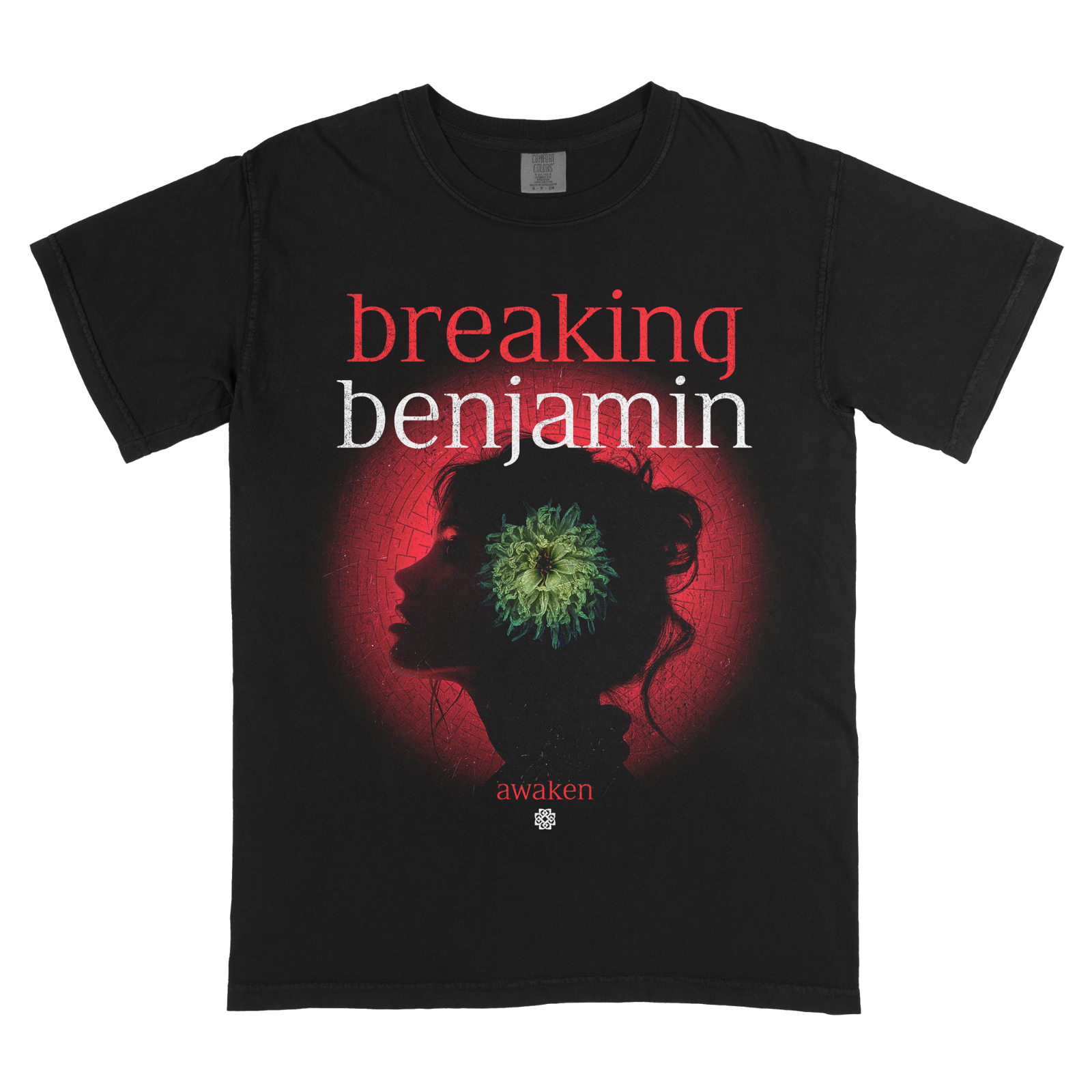 Breaking Benjamin 2025 Awaken The Fallen Tour Concert T-Shirt