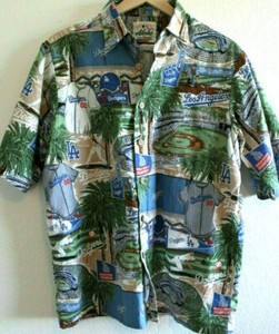 dodgers hawaiian shirt