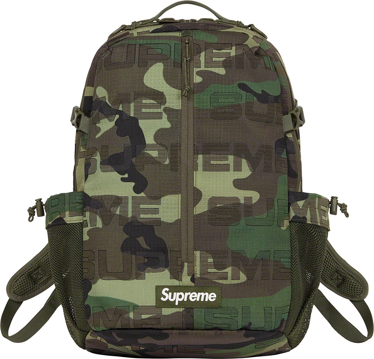 Supreme Backpack Woodland Camo FW21