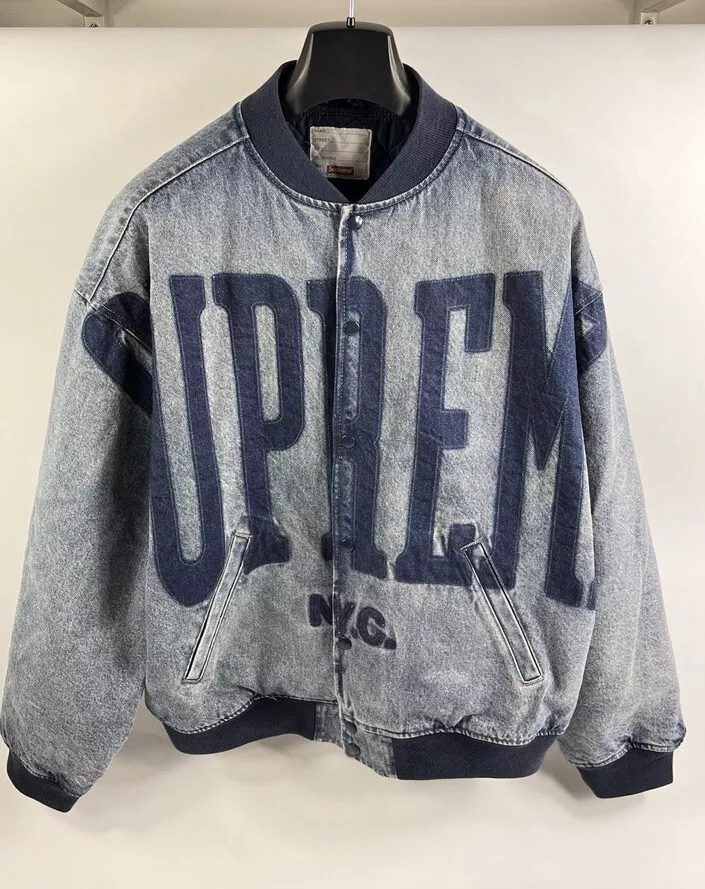 Supreme   Veste en jean oversize Taille : XL