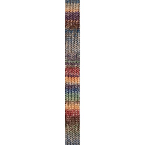 AZTECA von Katia - LILA/VERDE/NARANJA/MARRÓN (7876) - 100 g / ca. 180 m Wolle - Bild 2 von 5