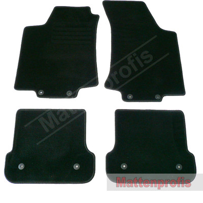 Mattenprofis Velours Fußmatten für VW Golf III + IV Cabrio ab Bj.1993 - 2002 