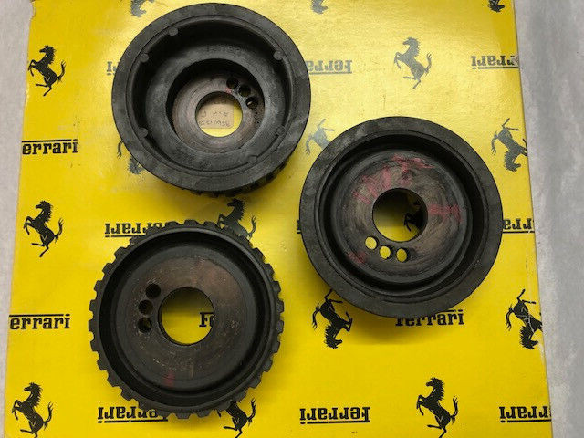 Ferrari camshaft Pulley set #3432 excellent condition OEM parts