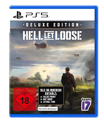 Hell Let Loose Deluxe Edition PS5 PlayStation Spiel Zweiter Weltkrieg Shooter