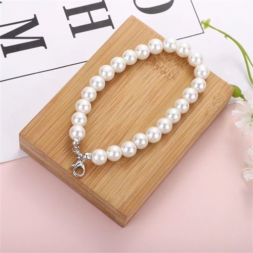 Beaded Pearl Lanyard Hanging Cord Phone Case Chain Handbag Belt - Zdjęcie 14 z 14