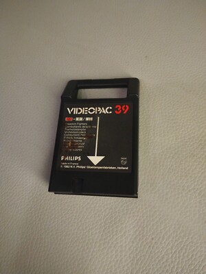 1982- Philips Videopac 39 Black Portable Freiheitskämpfer 