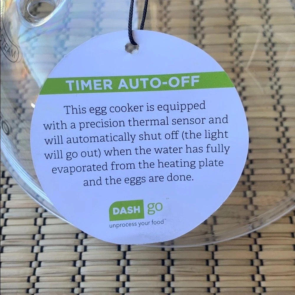 Dash Go Rapid Egg Cooker for Poaching, Hard Boiling & Scrambling – New Model