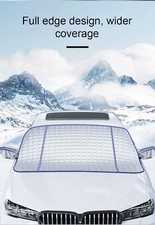 Car Front Window Cover Windshield Snow Cover Outdoor Sun Shade For All Weathers Car Front Window Cover Windshield Snow Cover Outdoor Sun Shade For All Weathers