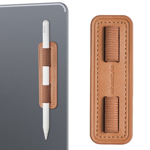Storage Stylus Pen Holder Sticker Slot Elastic Band for Apple Pencil 1/2 - 第 3/8 張圖片