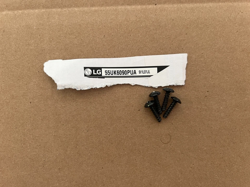 PATAS SOPORTE TV LG PARA MODELO 55UK6090PUA CON TORNILLOS DE MONTAJE E5-2(6) Foto 3 de 4