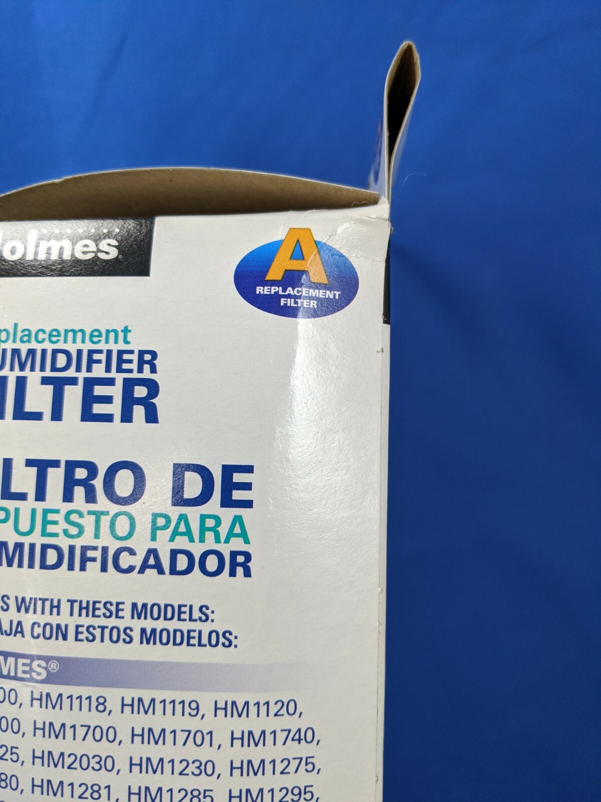 Holmes Replacement Humidifier Filter A, (HWF62) for (HM models), New in Box