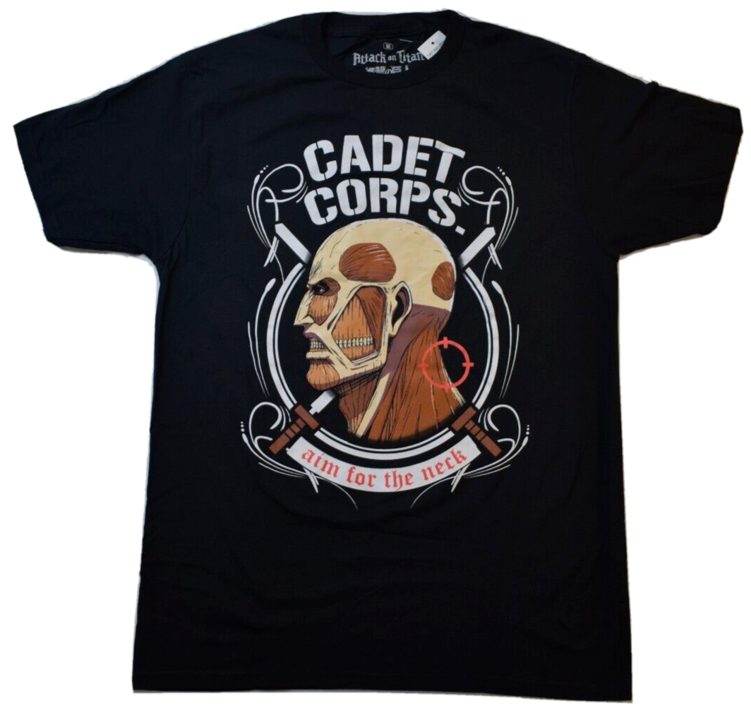 o o mi Ripple Junction Attack On Titan Mens Cadet Corps Aim For The Neck