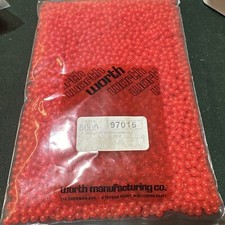 5000 Worth Fluorescent Red 5mm Round Beads Spinnerbaits Spinner fishing lures