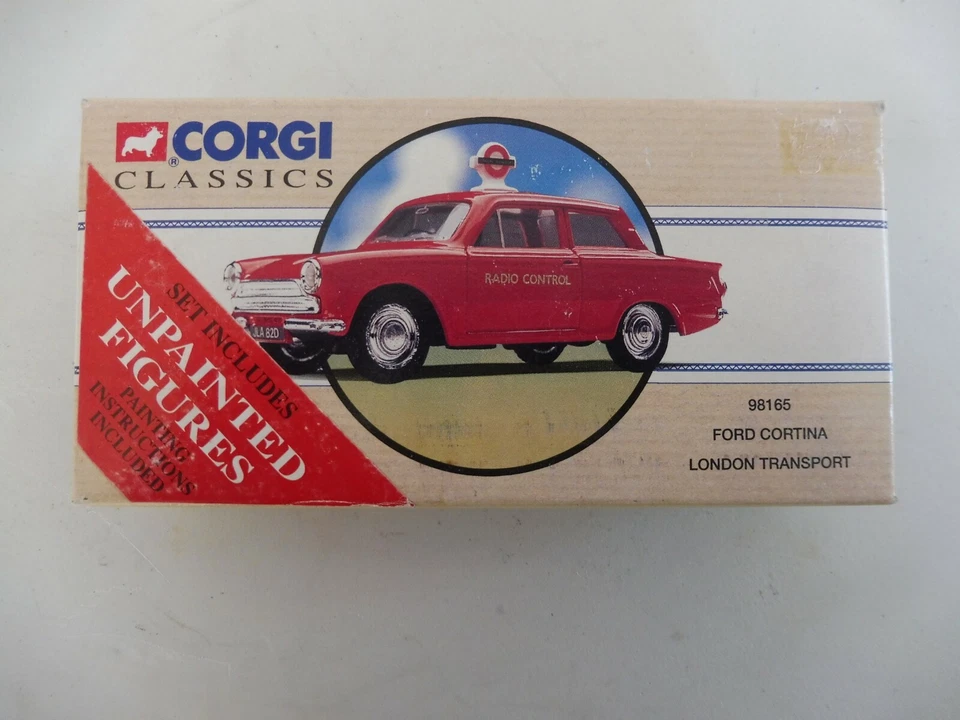Corgi Classics Réf.98165Ford Cortina London Transport rouge neuve en boîte carto - Photo 3/4