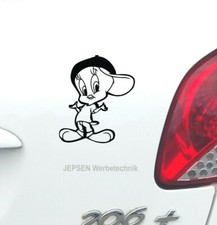 Aufkleber Tweety mit Mütze 12cm S107 Autoaufkleber Farbauswahl ML