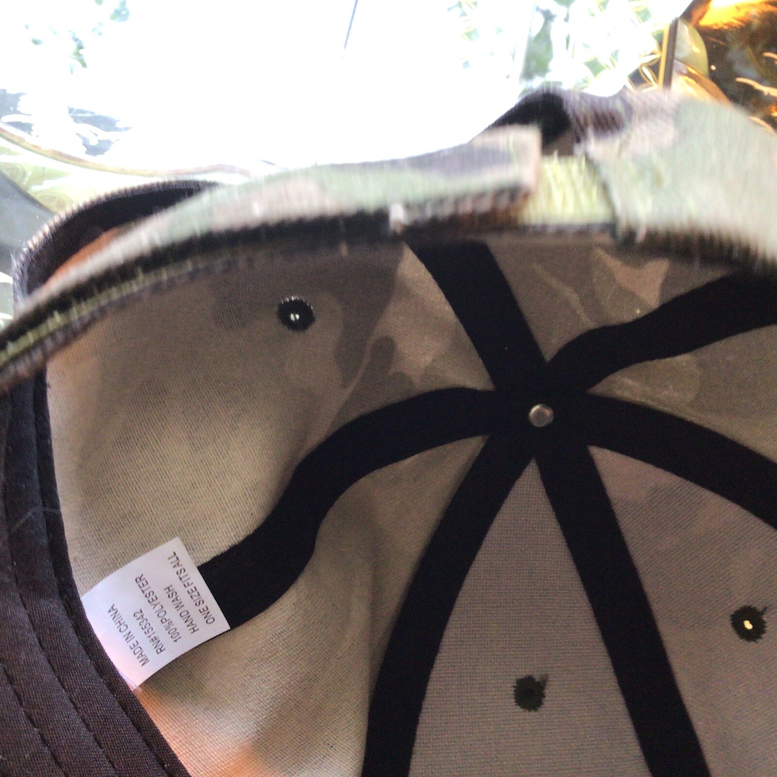 Blessed Embroidered Flat Visor Snapback Hat Super… - image 8