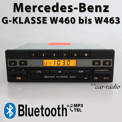 Original Mercedes W460 Radio Europa 2000 BE1100 Bluetooth Radio W461 G-Klasse