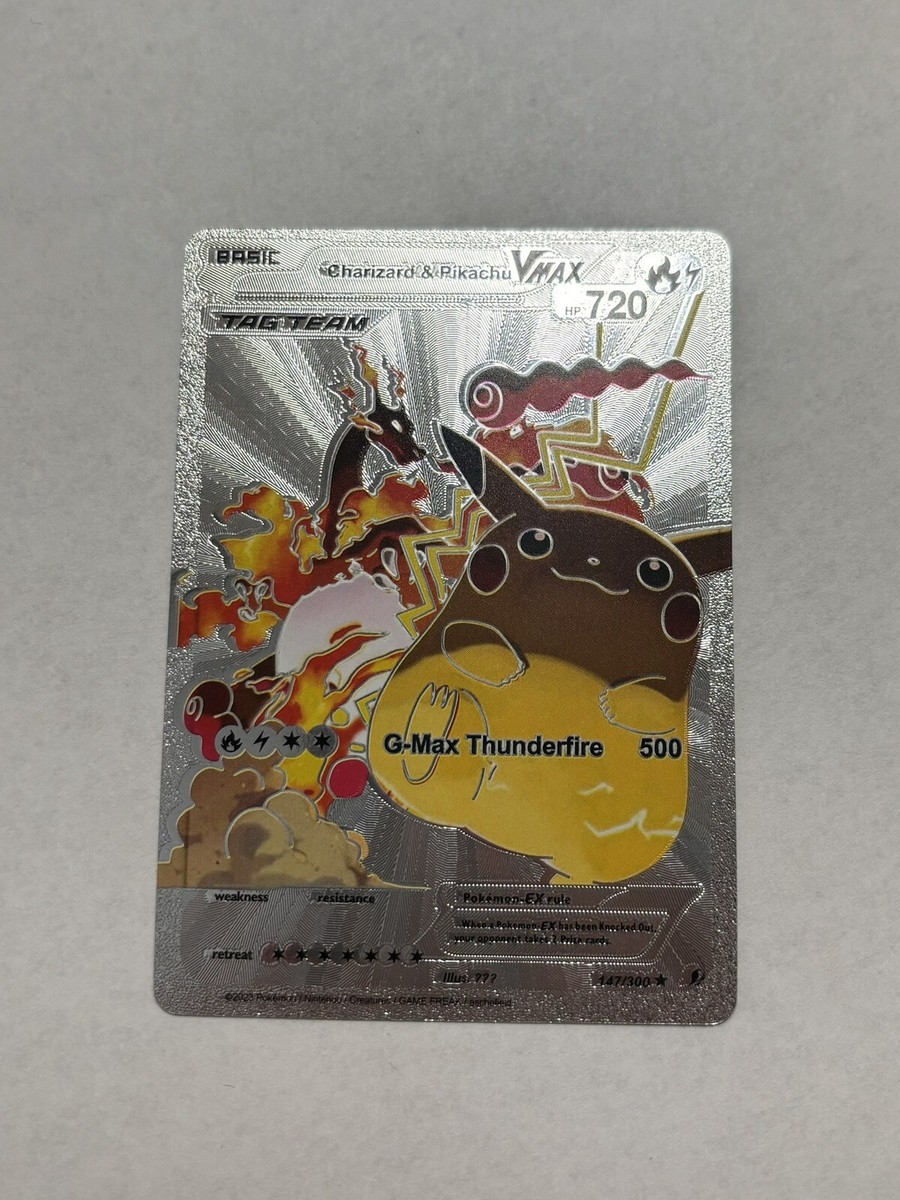 ポケモン - ポケモンカード 引退 大量 Lot Pikachu Charizard Pikachu Mega Charizard Tag Cosplay Rainbow Foil Display Card