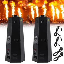 2pcs 200W DMX Fire Thrower Projector Disco Show Flame Effect Machine DJ Stage