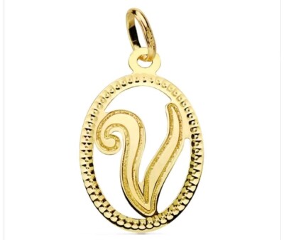 Colgantes oro 18k inicial
