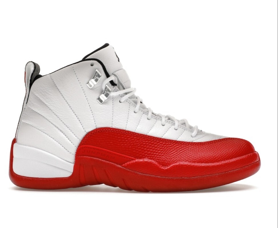 Air Jordan 12 Retro 'Cherry' White/Black-Varsity Red CT8013-116