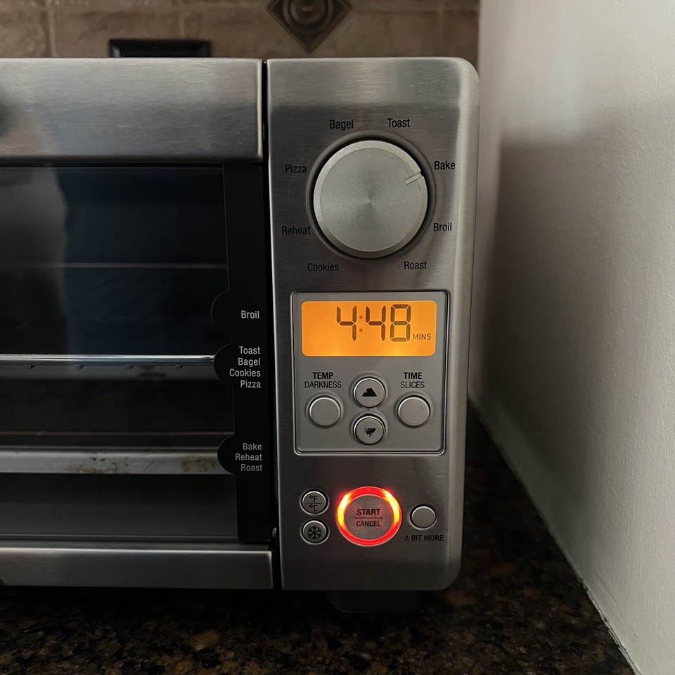 Breville Mini Smart Toaster Oven Stainless Steel BOV450XL eBay