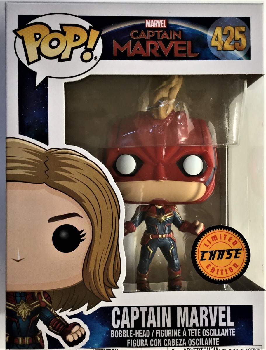キャプテンマーベル　funko POP Amazon.com: Funko Pop! Marvel: Captain Marvel (Styles May
