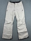 686 Pants Women XS 29x31 Cream Infidry 5K Weather Waterproof Lined Warm Ski Snow