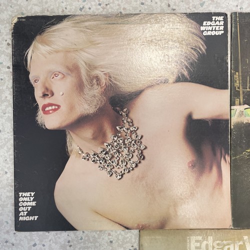 EDGAR WINTER GROUP 3 LPs Entrance White Trash They Only Come Out At Night - Picture 2 of 14
