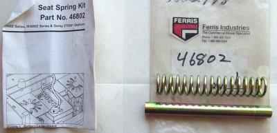 Ferris 46802 Seat Spring Kit 5022798 Spring 5046586 Spacer ~ Free Shipping
