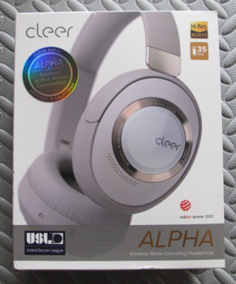 Cleer Audio Alpha Adaptive Active Noise Canceling Bluetooth Headphones