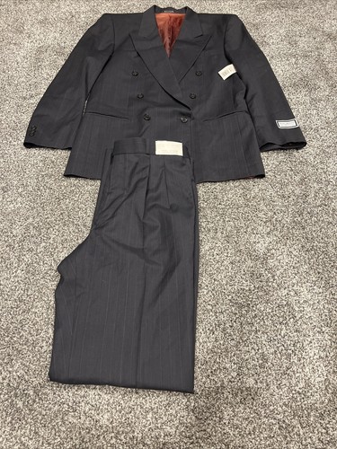 Men’s Size 41 R Jacket & 41 x 34 Pants Paul Rodon The Collection Two Piece Suit