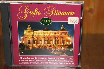 Große Stimmen - CD 1 + CD 2 + CD 3 - 