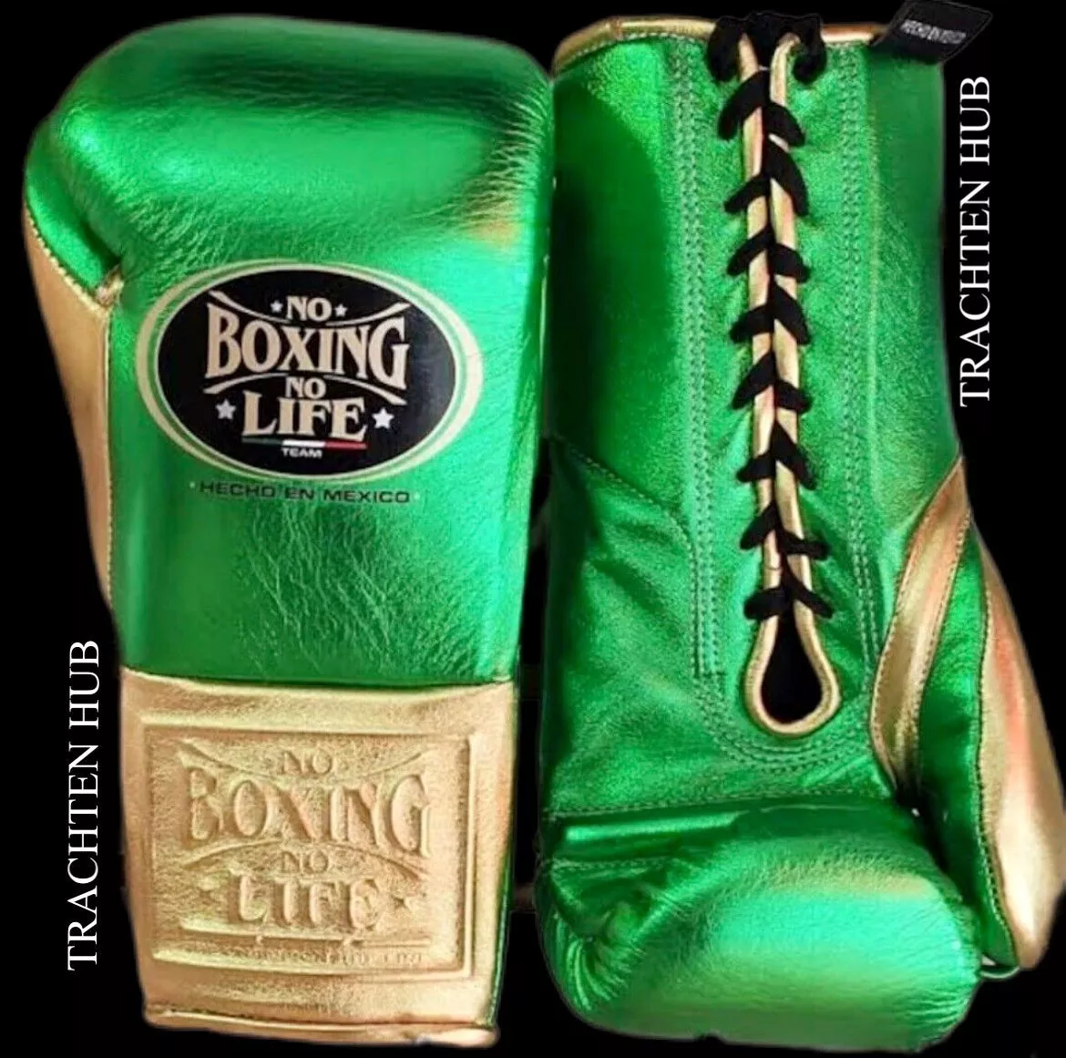 Customized Handmade No Boxing No Life Boxing Gloves Emerald green  eBay