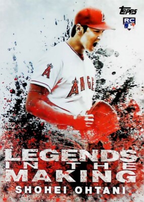 2018 Topps Legends in the Making #LITM-21 Shohei Ohtani RC Series