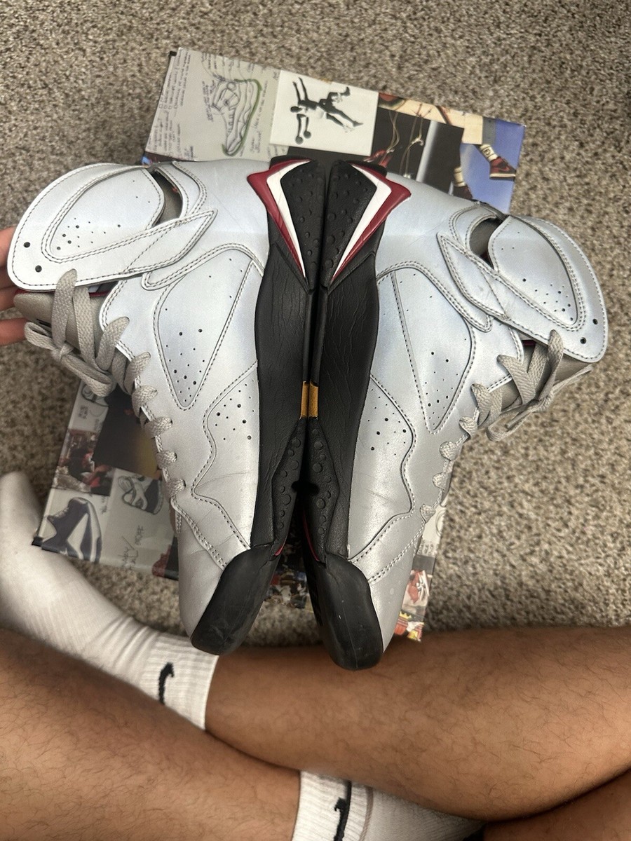 最終値下げ　 美品　Air Jordan 7 ホワイト/ブルー Air Jordan 7 VII Retro Flint White Grey | eBay
