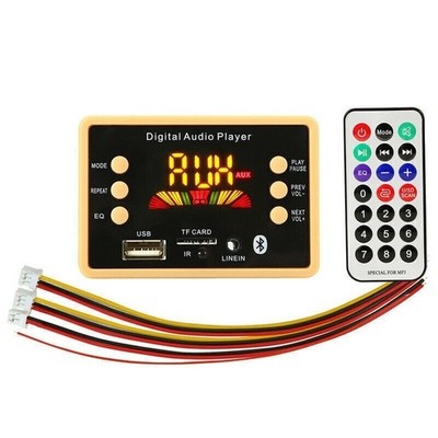 Bluetooth MP3 Decoder Board WMA WAV TF FM Modul Drahtloses Auto USB MP3 Player