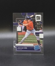 2022 Panini Clearly Donruss JAKE MEYERS Acetate Rated Rookie #66 Houston Astros
