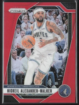 2024-25 Panini Prizm #135 Nickeil Alexander-Walker Prizm Red #/299