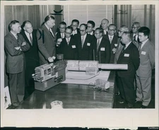 1958 Liberty Mutual Insurance Company Technology Meeting Photo 8X10