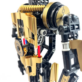 LEGO Technic Star Wars C-3PO 8007 Complete Figure w/ Manual & Poster