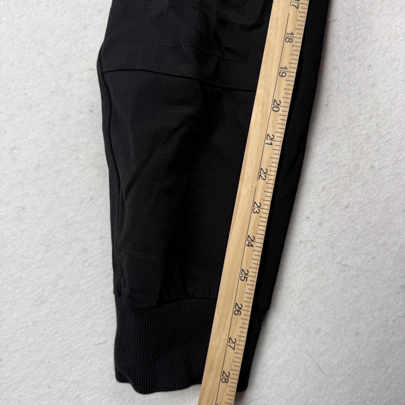 BYLT Elite Jogger Pants Mens Medium Black Athletic Tapered Cuffed Stretch Tech