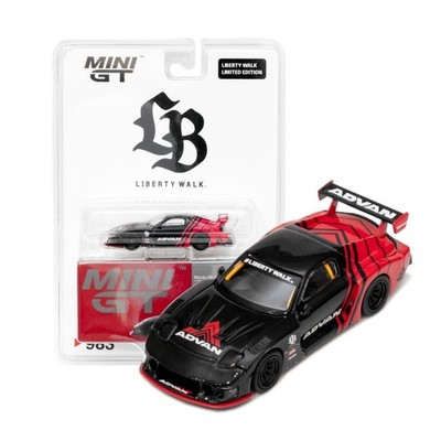 LBWK Custom MINI GT 1/64 Mazda RX-7 LB-Super Silhouette ADVAN