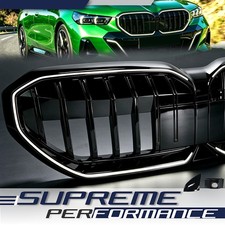 Schwarz LED Kühlergrill Frontgrill Niere Grill für BMW 5er G60 G61 i5 2023-2026