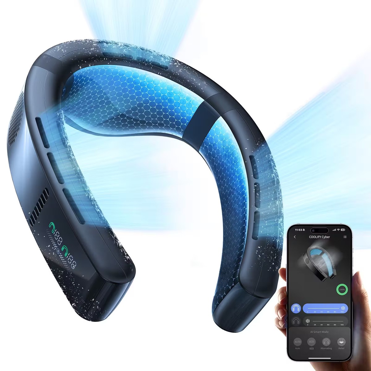 TORRAS - COOLiFY Cyber Ultimate Cooling Portable Neck Fan