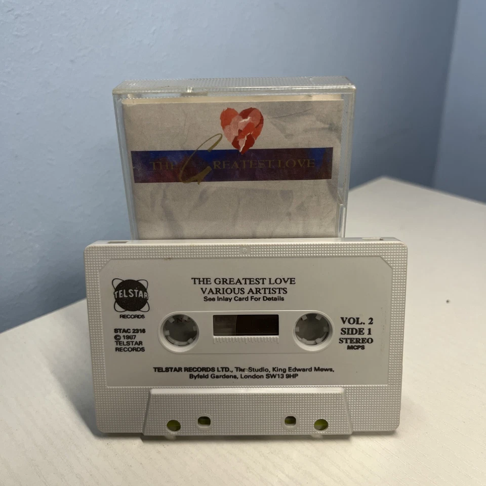 GREATEST LOVE SONGS OF ALL TIME: vol. One - cassette tape - Image 2 of 3
